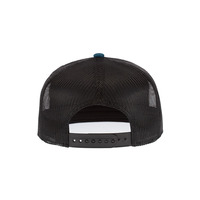 Casquette Trucker vierge personnalisable 7 panneaux, style 168, avec calotte haute, visière plate et filet, casquette de baseball Snapback OEM, vente en gros