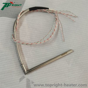 Pemanas Cartridge kawat <span class=keywords><strong>Internal</strong></span>, 120V 150W sudut 90C 500mm - Product Image 6