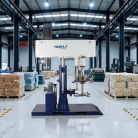 Mélangeur à pales papillon double arbre FARFLY FDL pour machines à adhésifs sensibles à la pression