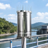 Système de surveillance des inondations en temps réel : Radar d'eau, capteur de niveau d'inondation LoRaWAN, pluviomètre, alarme sans fil pour rivières et zones inondables