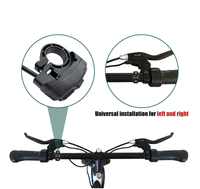 Contrôleur de vélo électrique WuXing DK336 36V 48V, interrupteur pour scooter, moto, VTT, bouton de klaxon, clignotant, guidon, Ebike