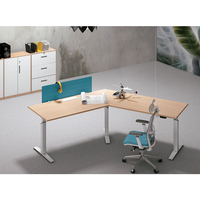 Vente en Gros de Meubles Assis à Debout Table d'Ordinateur Levante de Bureau Bureau Électrique à Hauteur Réglable