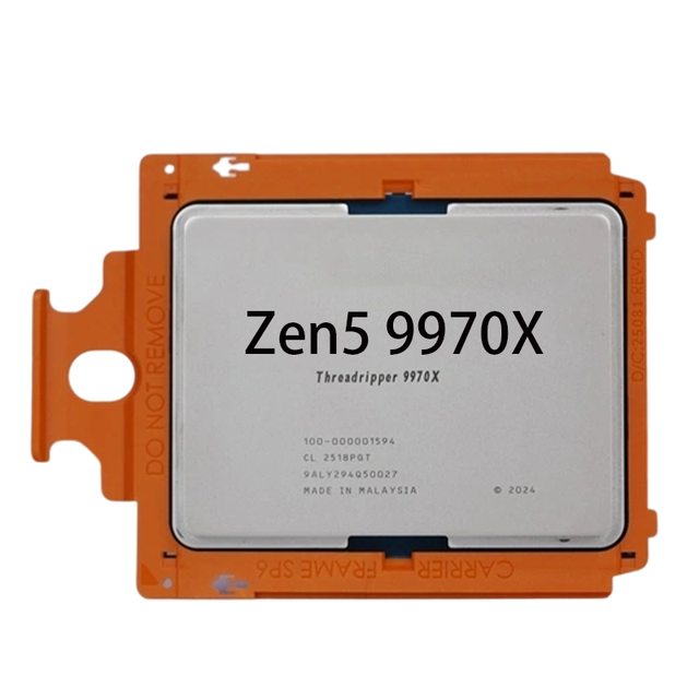 Brand New 9970X Zen5 32Core 64T L3 128MB 350W 4.0GHz 64-bit Server Professional Workstation Level CPU