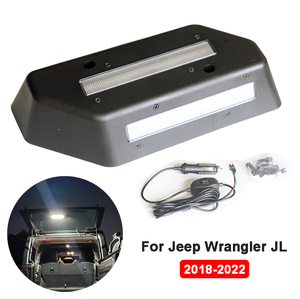 Porte arrière de coffre double <span class=keywords><strong>couleur</strong></span> lampe de lecture d'avertissement de camping en plein air pour Jeep wrangler JL 2018 2019 2020 2021 <span class=keywords><strong>2022</strong></span> - Product Image 3