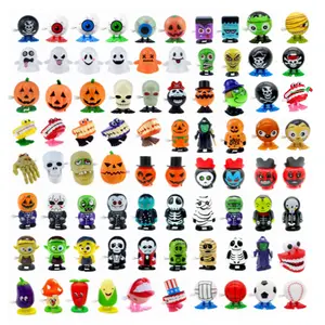 Promotie Halloween Spook Opwindspeelgoed Voor Festival Decoratie Kids Uurwerk Lente Speelgoed Mini Figuur Opwindspeelgoed
