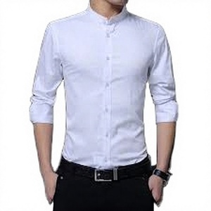 Camisa Formal de Otoño Exclusiva de Primera Calidad para Hombre, 100% Algodón, Venta al Por Mayor OEM - Product Image 3
