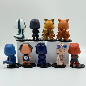 14 Çeşit Japon Anime Figürü Sürpriz Kutu Seti Gizemli Ninja Savaşçı Heykeli Oyuncak Erkek Çocuklar İçin Koleksiyon Masaüstü Dekorasyonu - Product Image 4