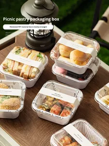 Dùng Một Lần Dã Ngoại Bao Bì Hộp Cho Sushi Trái Cây Tiramisu-Cho Cắm Trại Mùa Xuân Đi Đi Trời Bánh Mì Bánh Sandwich Cho Đồ Uống Thực Phẩm - Product Image 6