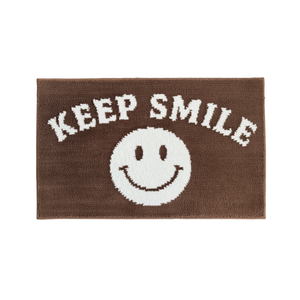 <span class=keywords><strong>Tappeto</strong></span> <span class=keywords><strong>da</strong></span> <span class=keywords><strong>bagno</strong></span> antiscivolo in pile morbido ecologico con motivo cartone animato, estetica <span class=keywords><strong>marrone</strong></span>, per un sorriso sempre presente - Vendita all'ingrosso - Product Image 1