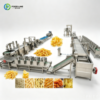 Machine à fabriquer des chips de pommes de terre, machine à couper les chips de pommes de terre, ligne de production de frites de 300 kg