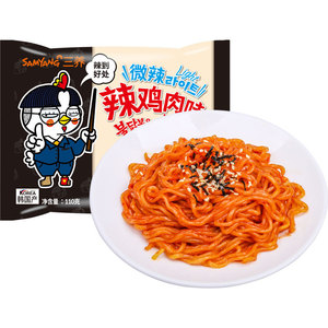 Fideos Instantáneos Sin Gluten y Bajos en Grasa, Sabor a Pollo Frito Picante, <span class=keywords><strong>Ramen</strong></span> Coreano Picante de 140g, Fabricación China - Product Image 4