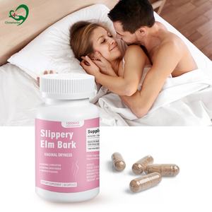 Chinaherbs Capsules d'écorce d'orme rouge à succès, poudre à base de plantes pour l'hydratation vaginale, capsules végétariennes à base d'écorce d'orme rouge - Product Image 1