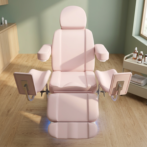 Luxury 4 Motors Electric Beauty <b>Bed</b> Multi-functional Adjustable Facial Chair Heated Tattoo Lash <b>Bed</b> for Salon Medical Clinic - Product Image 1