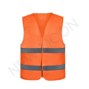 Gilet de sécurité réfléchissant jaune haute visibilité personnalisé pour hommes et femmes, vêtement de travail rayé sur mesure - Product Image 3