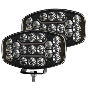 Luces de Conducción LED de 9 Pulgadas, 10-60V, 80W, Faros Delanteros LED para Camiones, 4x4, Blanco Ámbar, para Camiones Pesados Scania y Volvo - Product Image 3