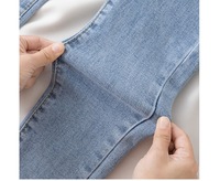 Vente en Gros Nouveauté Mode Femme Jeans Crayon Denim Extensible Pantalon Taille Haute pour Fille Décontracté