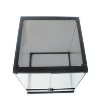 Enclos pour reptiles DIY, cage pour caméléon, terrarium pour dragon barbu avec dessus en maille