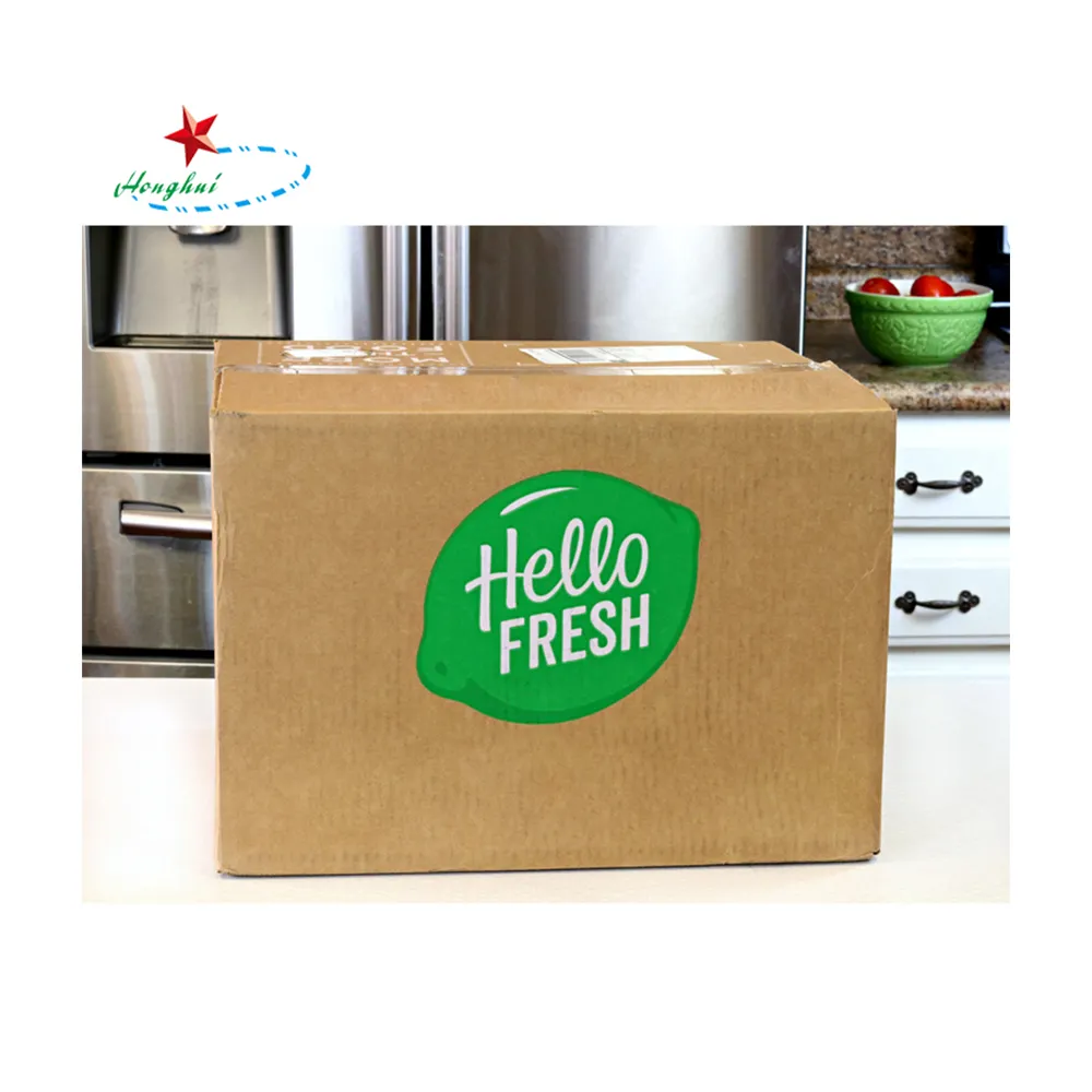 Özel meyve ve sebze ürün ambalajı özel oluklu kutular