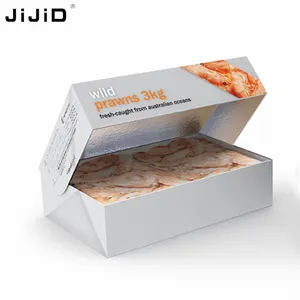 JIJID Isolierter Karton aus Aluminium folie für verpackte Krabben-Meeres früchte