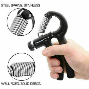 ONESTARSPORTS Hand Grip Wrist Strengthener Resistance From 20-120 lb Metal Exerciser for Hand Forearm and Fingers - Product Image 3