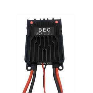 Rccskj Hochstrom-Linearregler BEC <span class=keywords><strong>UBEC</strong></span> 20A 2-3S LiPo mit Schalter für 3D-Flugzeug Turbojet 8106 # - Product Image 4