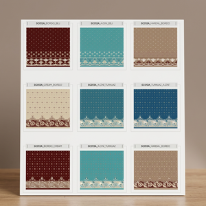 Alfombra de oración Adiva para mezquita, de poliéster tejido, moderna, floral, de pelo alto, acolchada, con base de yute, hecha a máquina, jacquard, turca, Gaziantep - Product Image 2