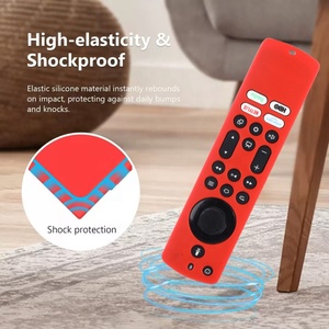 Funda Protectora de Silicona para Control Remoto de TV, Compatible con el Control Remoto por Voz <span class=keywords><strong>Alex</strong></span> de Toshiba AMz Fire TV de 4.ª Generación - Product Image 5