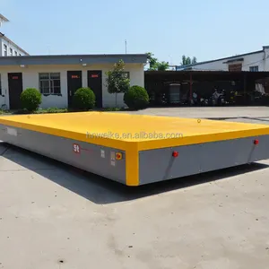 Batterie de véhicule de transport de cargaison d'atelier de télécommande d'horizon électrique sans rail