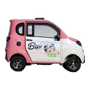 Voiture électrique miniature entièrement fermée à 2 portes et 4 roues, véhicule à faible vitesse et à énergie nouvelle pour usage quotidien adulte - Product Image 1