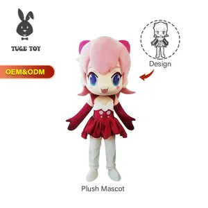 Personalizado andando coelho forma boneca roupas personalizado cartoon animal personagem mascote traje para o partido evento Cosplay Suit