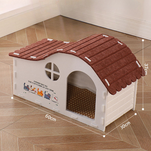 Cave pour chat en feutre polyester de qualité supérieure – Lit pour chat pliable et résistant aux griffures pour chatons et chats de grande taille - Product Image 5