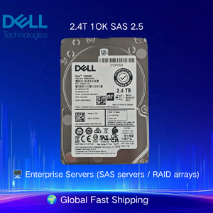 Disque dur SAS 2,4 To 10K à échange à chaud pour serveurs Dell PowerEdge R750 R760 R660 R450 R470 R260 R360 R770 R7725 - Product Image 2