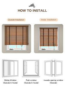 تقنية كهربائية أوتوماتيكية بتصميم تقليدي بنمط أفقي سادة للنوافذ الفرنسية للاستخدام المنزلي - Product Image 6