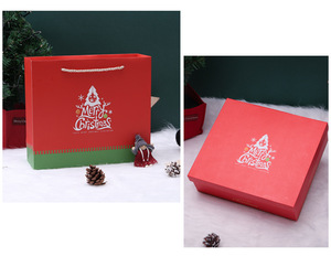 <strong>Wholesale</strong> Merry <strong>Christmas</strong> Folding <strong>Gift</strong> Box Santa Claus Father <strong>Christmas</strong> Jewelry Decorations Paper Cardboard Matt <strong>Gift</strong> Packing - Product Image 4