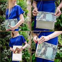 Sac à main biblique à thème pour les amateurs de littérature sac à bandoulière cadeau idéal pour les lecteurs Bookworms Bible embrayages sac à main Bible sac à bandoulière