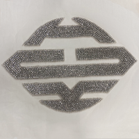 Nouvelle Applique en Strass Faite à la Main pour Veste en Jean Homme