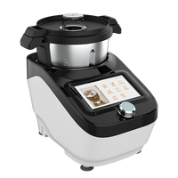 Robot de cuisine multifonction thermoélectrique avec écran TFT de 7 pouces, fonction sans fil, KM02002
