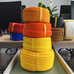 Chimiao Nhà cung cấp nhà máy PE Monofilament xoắn dây 3 sợi polyethylene bao bì dây thừng nhựa PE dây cho tàu Lưới Đánh Cá - Product Image 2