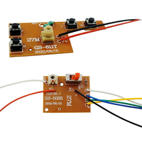Circuit imprimé émetteur-récepteur 27M 4CH pour voiture télécommandée