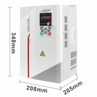 Inversor de Frecuencia de Ahorro de Energía Trifásico Mokweir MK800-2T 11KW-15KW AC VFD PMSM 220V Voltaje Nominal Control Vectorial CE ISO