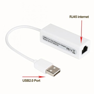 Adaptateur Ethernet USB 2.0 vers RJ45 en gros, <span class=keywords><strong>carte</strong></span> réseau LAN rapide 10/100 Mbps pour ordinateur <span class=keywords><strong>portable</strong></span> et de bureau - Product Image 3