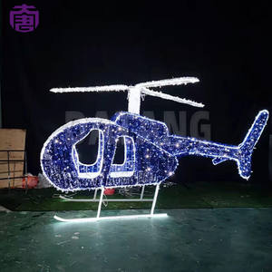 Customizable Led <b>Airplane</b> Art Led For Outdoor Christmas Decoration Home Decoration - Product Image 2