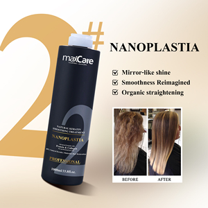 Champú y Crema Alisante para el Cabello con Nanoplastia, Antifrizz, a Base de Hierbas Brasileñas, con Logotipo Personalizado, para Salón de Belleza - Product Image 4