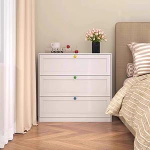 Commode moderne en acier avec système anti-chute de tiroirs pour chambre à coucher, idéale pour enfants, adultes et personnes âgées - Product Image 5