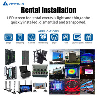 Fabrika Toptan Fiyatı P1.9P2.6 P2.9 P3.9 Dış Mekan Kiralık Mobil Tam Video Panel Ekran HD Video Sahne LED Ekran Konserler İçin
