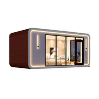 MCG Vente en promotion : Boutique mobile modulaire extensible et écologique, 10 pieds 20 pieds, en acier contemporain, utilisable comme bar, café ou école modulaire