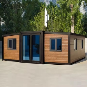 Maison conteneur pliable et extensible de type Granny Flat, maisons préfabriquées modernes, villas préfabriquées de luxe de 20 pieds et 40 pieds, 2, 3, 4 ou 5 chambres - Product Image 3