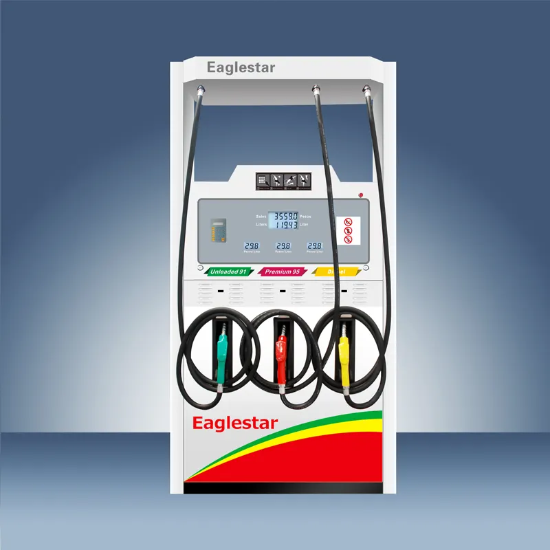 Petrol Pump Machine Tatsuno Fuel Dispenser Price 4 Nozzles 2 Pumps Gasoline Fuel Gas Petrol Station Pump