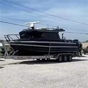 Nouveau 30ft Gospel Easy Craft Luxury Cabin Cruiser Yacht à <span class=keywords><strong>moteur</strong></span> <span class=keywords><strong>hors</strong></span>-<span class=keywords><strong>bord</strong></span> en aluminium pour bateau de pêche - Product Image 1