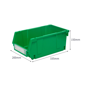 8051 contenitore per utensili industriali <span class=keywords><strong>blu</strong></span> resistente impilabile <span class=keywords><strong>in</strong></span> <span class=keywords><strong>plastica</strong></span> a rete montato a parete contenitori a vite per magazzino - Product Image 2